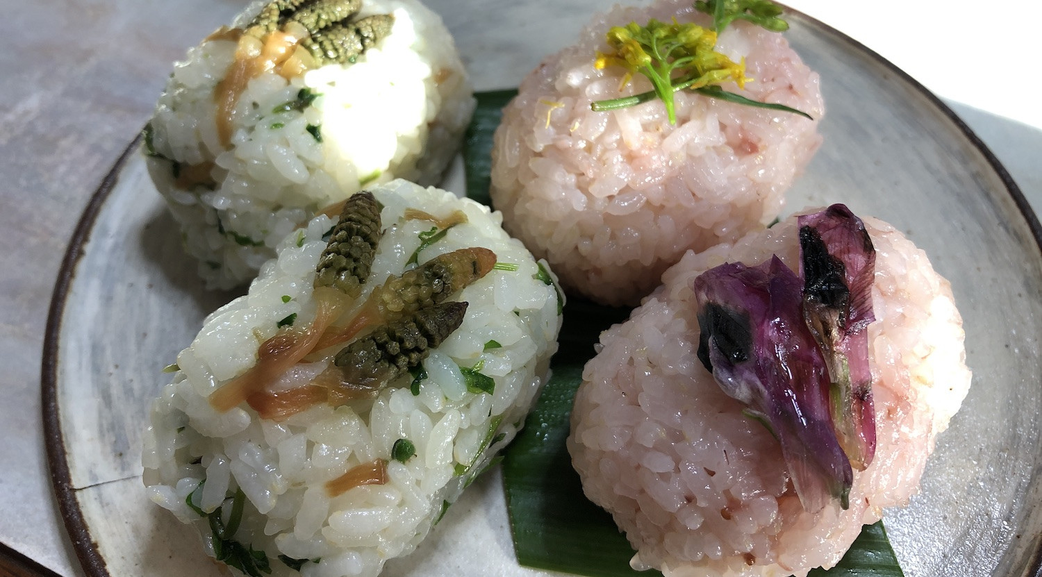 春のおもてなしおむすび